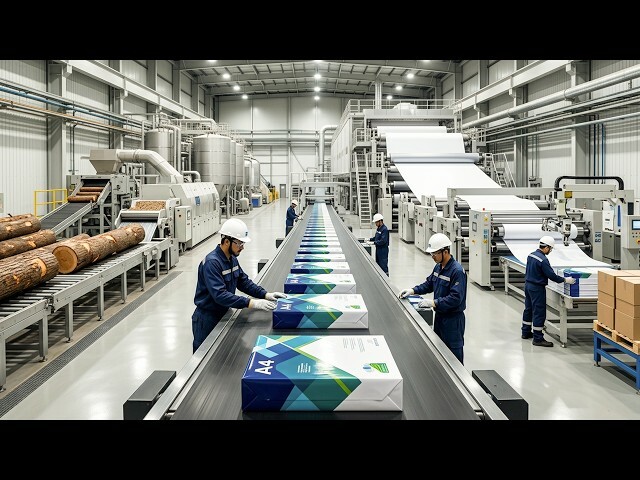 "OEM and private label A4 copy paper manufacturing"